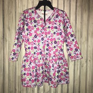 Hanna Andersson Floral Popover Tunic